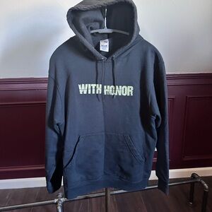 WITH HONOR vintage 2000s This is Our Revenge hoodie B9 Bridge Nine rare